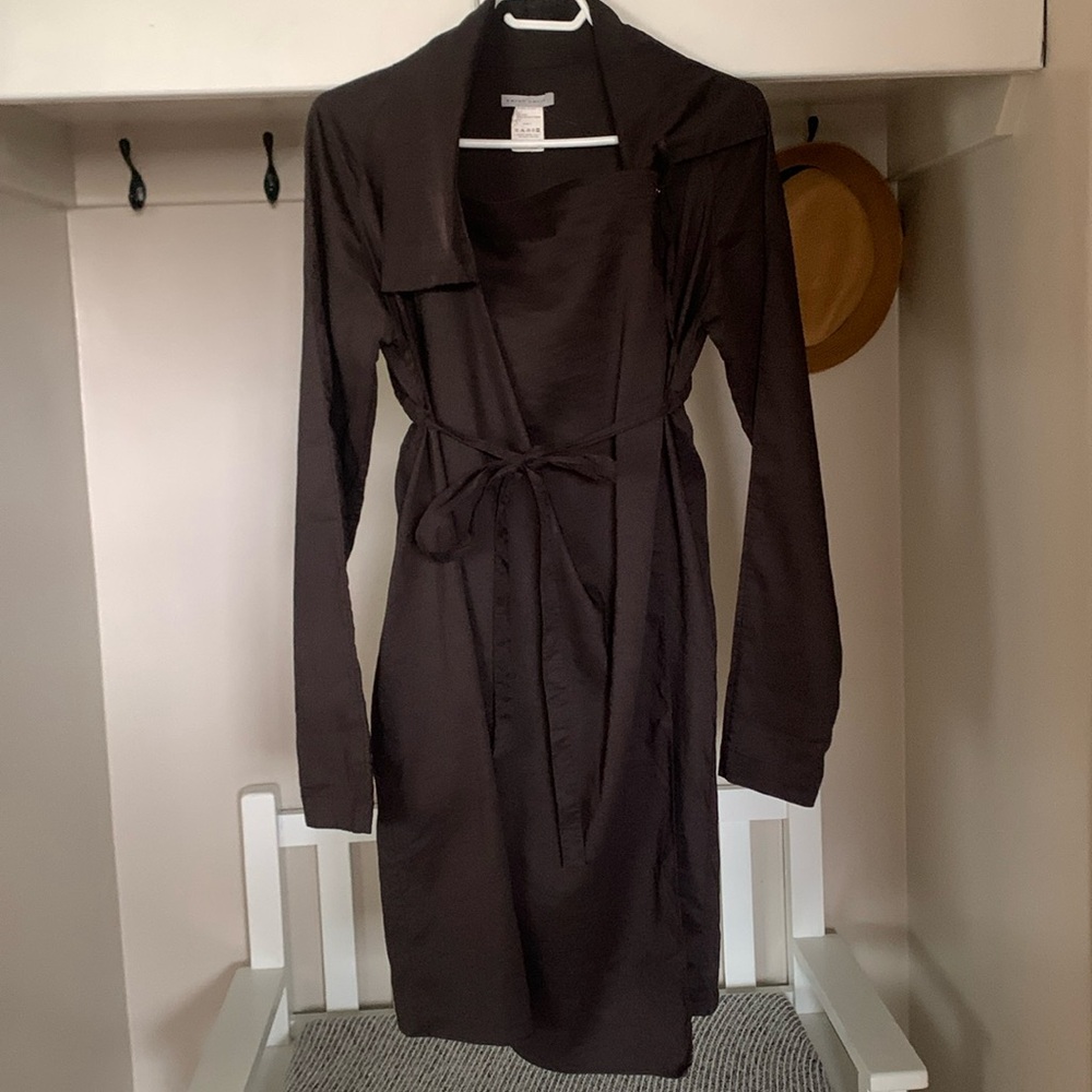 Sarah Pacini Linen coat - S/M